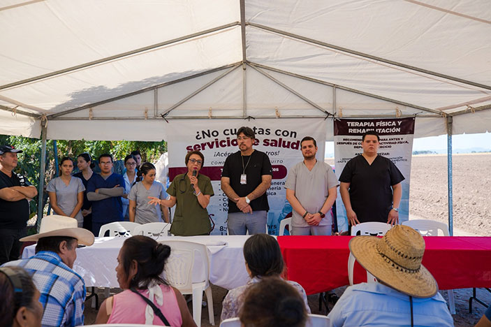 Llevan jornada de salud a las familias del sector La Laguna en Ruiz Cortines