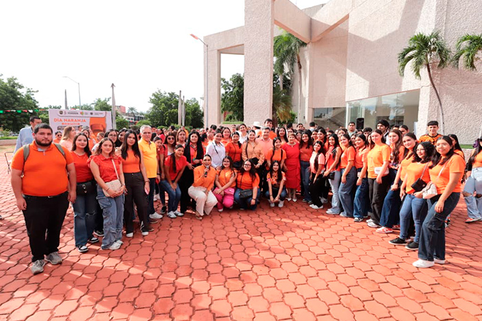 “Juntas somos invencibles”, en el Día Naranja, la alcaldesa llama a las mujeres a la sororidad