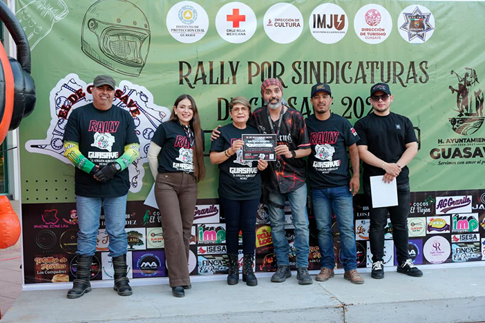 Guasave se abre al turismo regional en rally en moto; promueven uso del casco