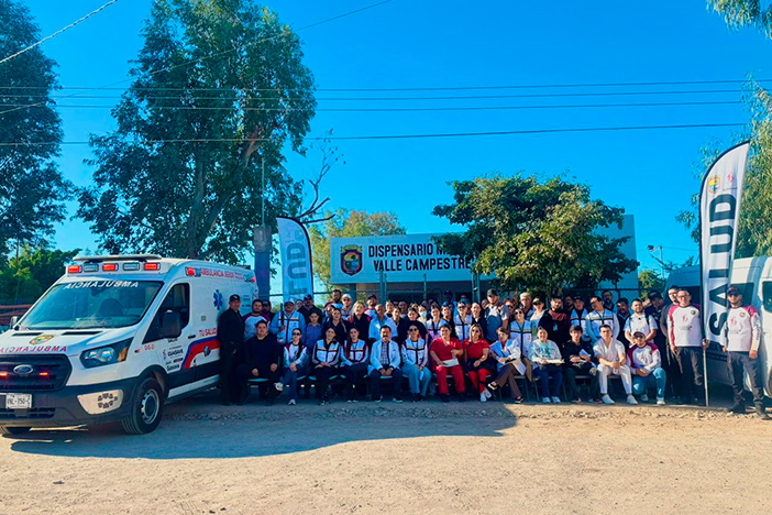 Realizan brigada médica en cuarterías de Valle Campestre y La Laguna