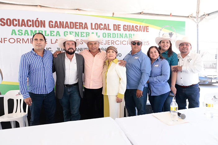 Lidera Guasave resultados en sanidad animal, destaca subsecretario de Ganadería en el primer informe de la Asociación Ganadera Local de Guasave