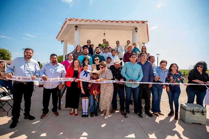 La alcaldesa lleva bienestar a comunidades y colonias; invierten 18.2 MDP