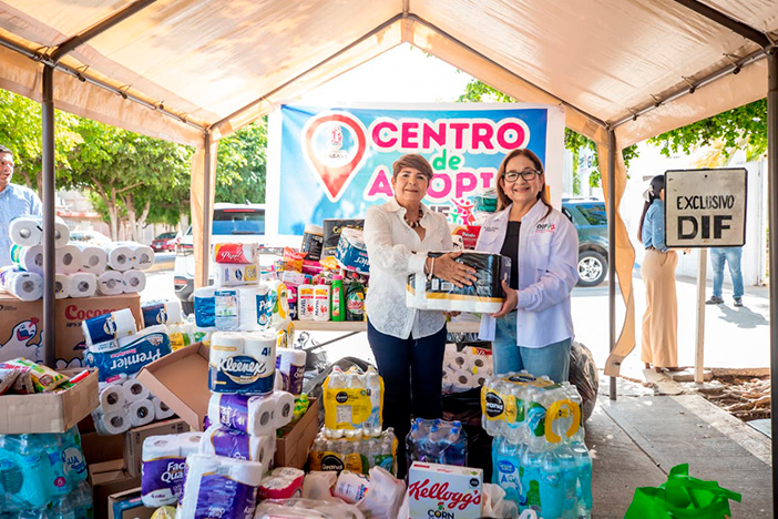 “Guasave nunca falla”: personal del Ayuntamiento se suma a colecta de DIF Guasave para damnificados de Venezuela