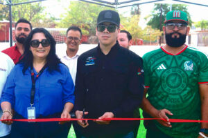 ETA 4 inaugura cancha sintética para fortalecer el deporte escolar